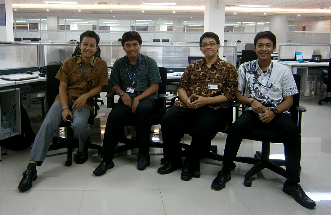 Team Kerja Praktek Garuda Indonesia